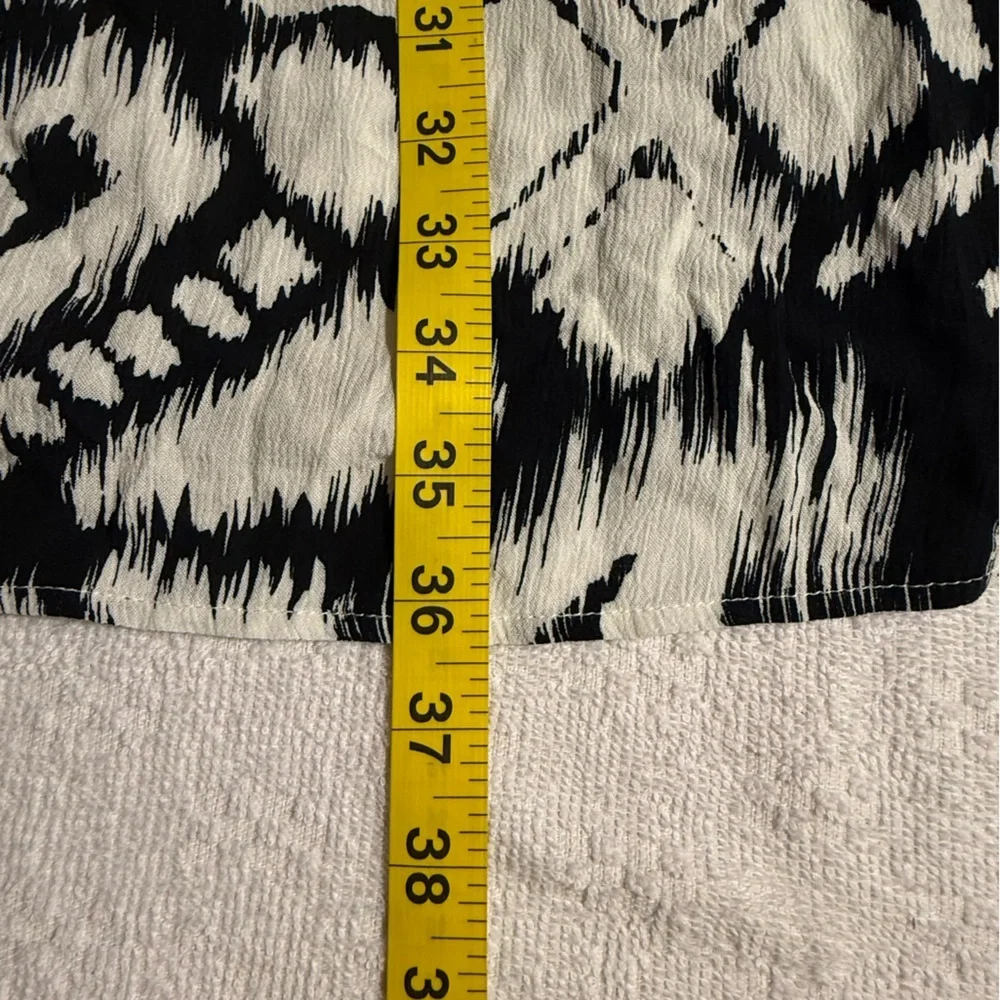 Ulla Popken Monochrome Geometric Dress